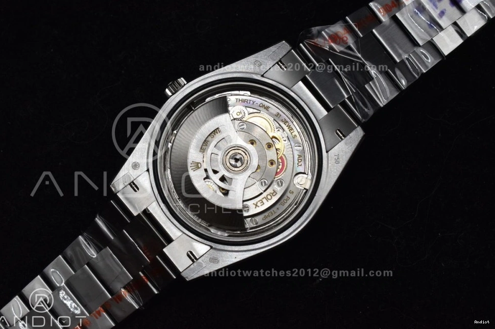 Arabic Steel 40 JDF Weight) Dial V3 Bracelet VR3255 on Green (Gain DayDate SS President 904L 0315